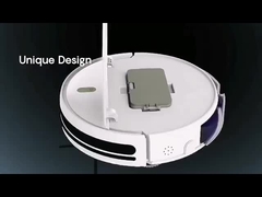 เครื่องดูดฝุ่นหุ่นยนต์ตั้งพื้นแบบสุ่มแบตเตอรี่ 2500mAh สำหรับทำความสะอาดบ้าน