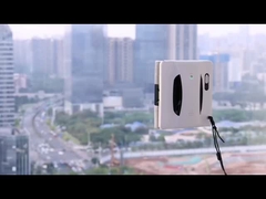 การทําความสะอาดที่มีประสิทธิภาพกับแบตเตอรี่ความจุ 650mAh เครื่องทําความสะอาดหน้าต่างหุ่นยนต์