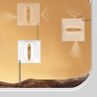 เครื่องทําความสะอาดหน้าต่างหุ่นยนต์ขนาด 500mAh สําหรับการทําความสะอาดอย่างมีประสิทธิภาพ