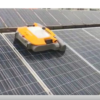 โรบอตทําความสะอาดไฟฟ้า Brushing ปริมาณสูงสุด 300m2 / H 350KW / วัน 5H ทําความสะอาด