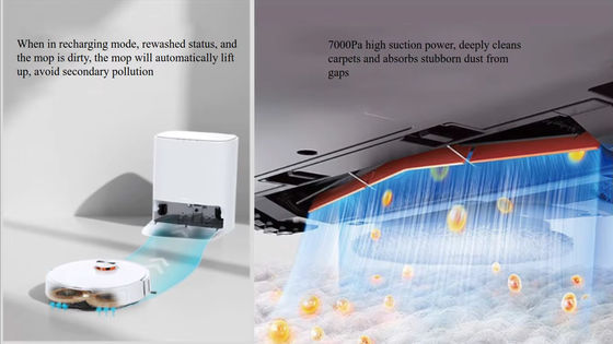AI LINE LASER LDS ROBOT VACUUM CLEANER พร้อมทุกฟังก์ชัน
