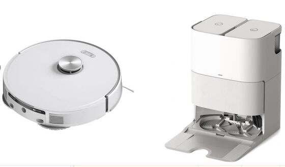 ROTARY MOP ROBOT VACUUM CLEANER พร้อมกับเซลเซล สะอาดและอากาศร้อน MOP แห้ง
